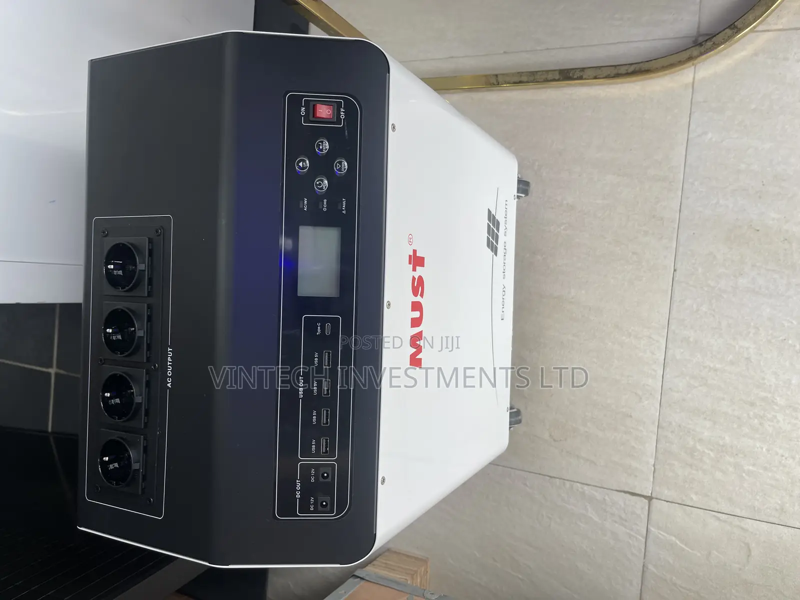 Must Solar Generator 3kva With Lithium Batteries & Charge Controller