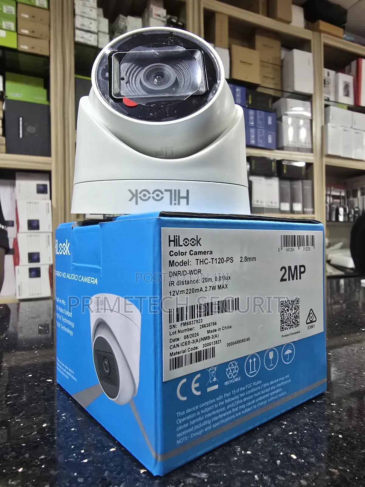 Hilook 2mp Indoor Camera With Audio