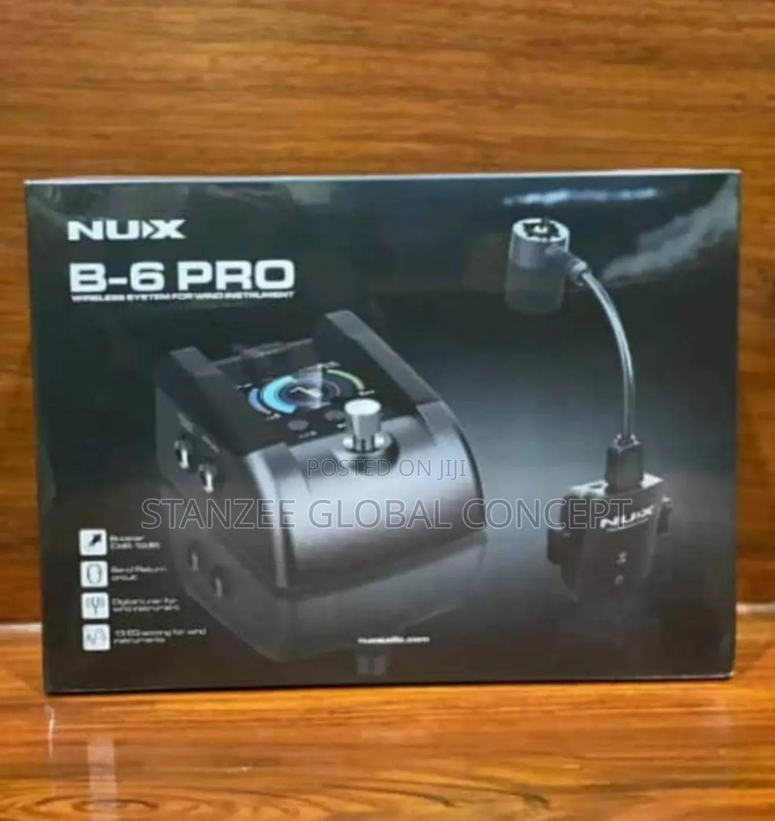 Nux B-6 Pro Higher Level Wireless Saxophone Microphone