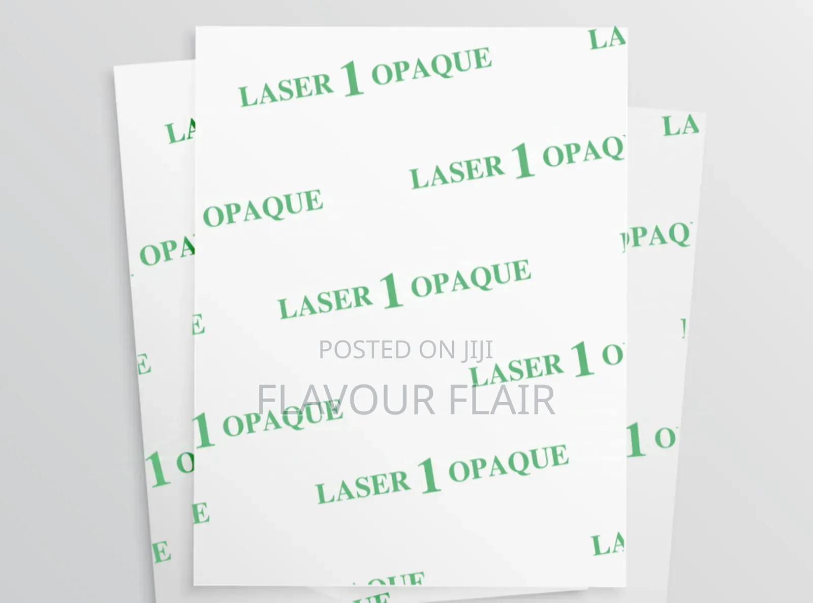 Laser Opaque Transfer Paper
