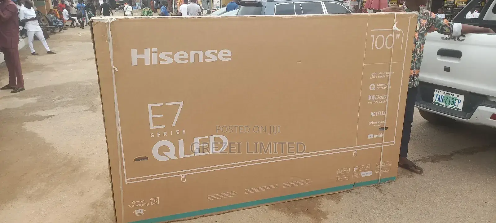 Hisense Smart Television 100 Inch Qled E7