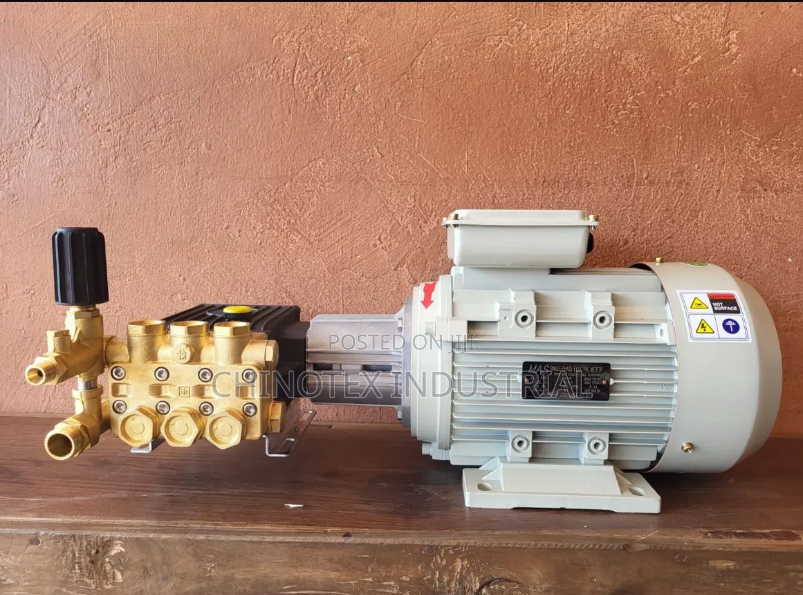 Interpump 5.5hp Single Phase Car Wash Pump Machine