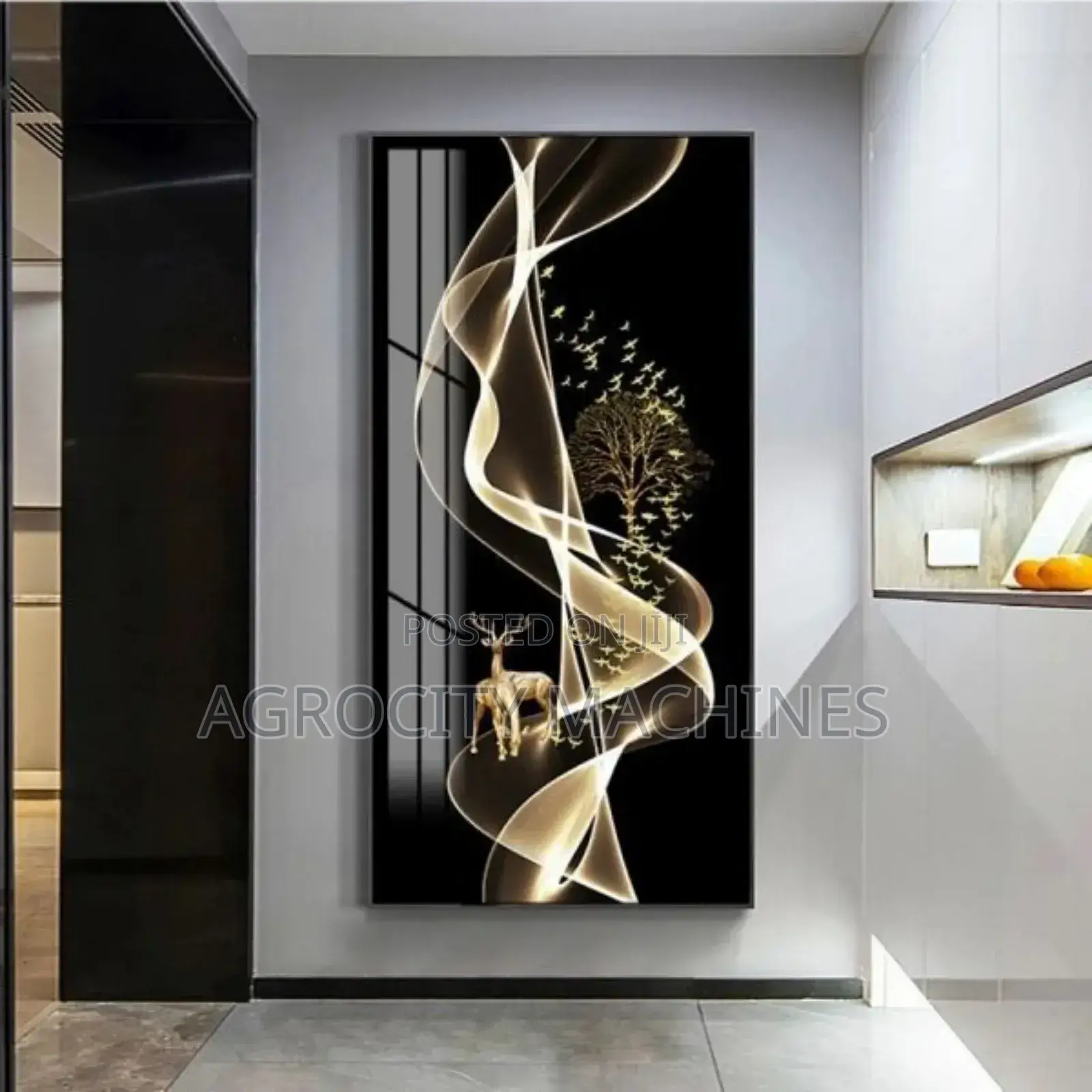 140cm X 80 Led Wall Art Frame Light.