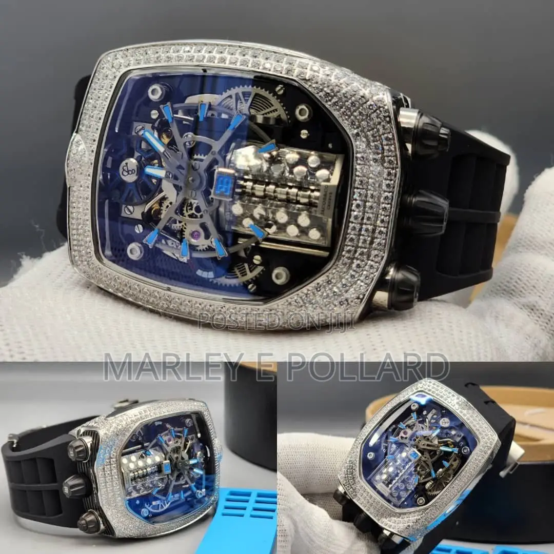 First Grade Jacob Co Bugatti Watch Wristwatch