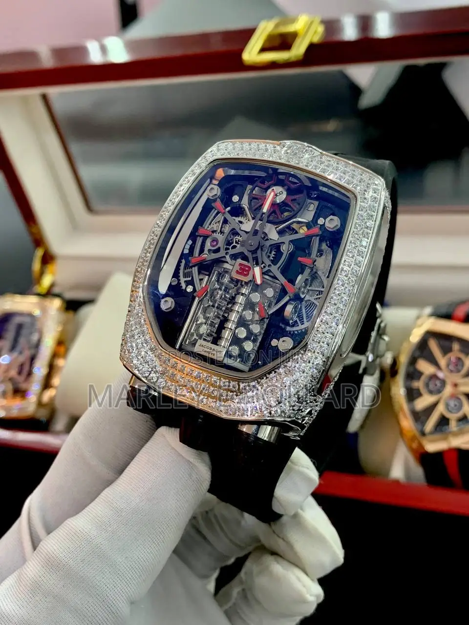 First Grade Jacob Co Bugatti Watch Wristwatch