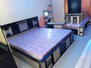 Quality 6x6 Bed WTH 2bedsides and Mattress