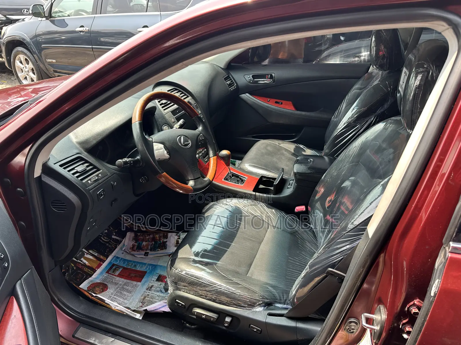 Lexus ES 350 2009 Red