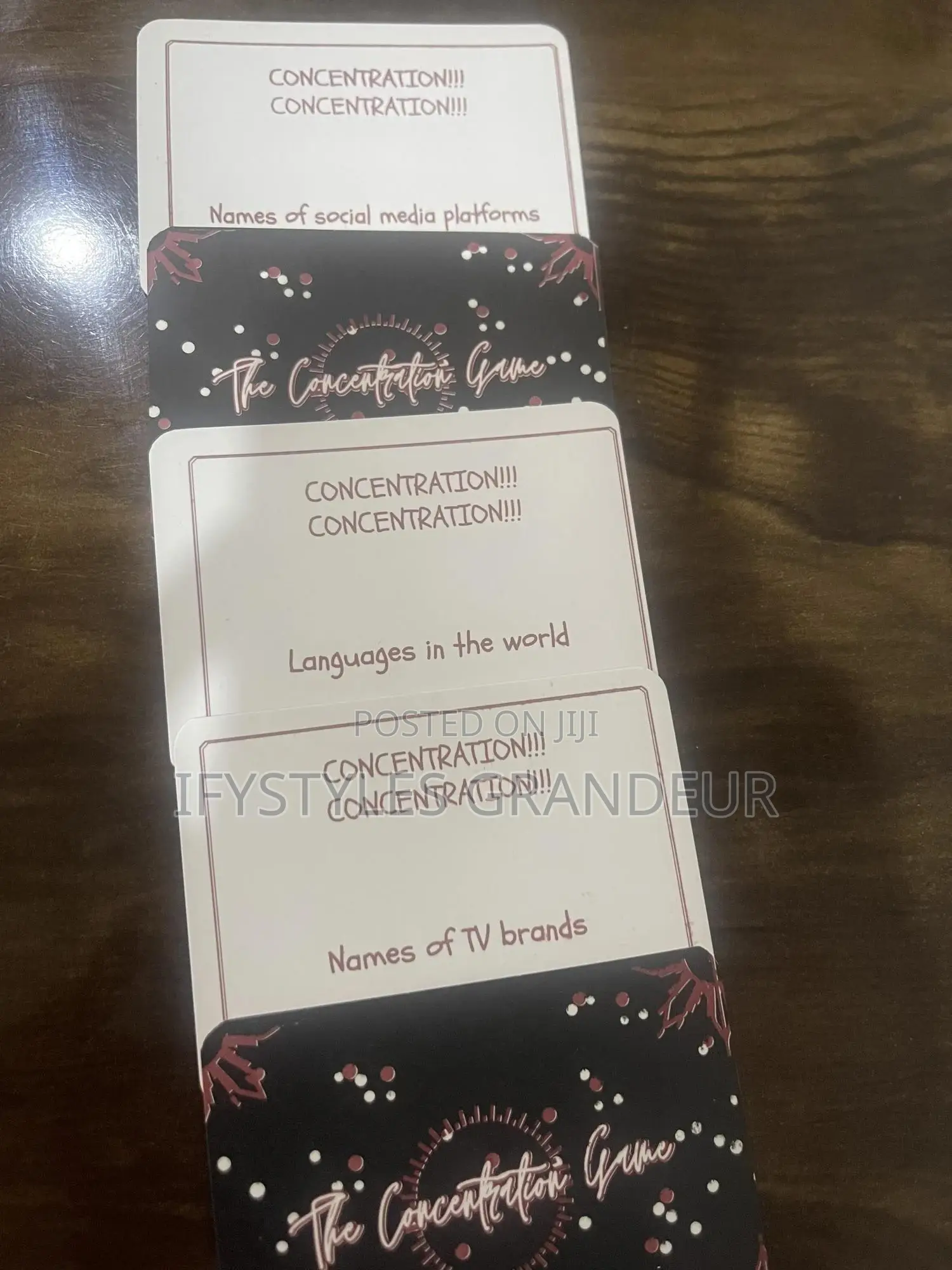 Concentration Games