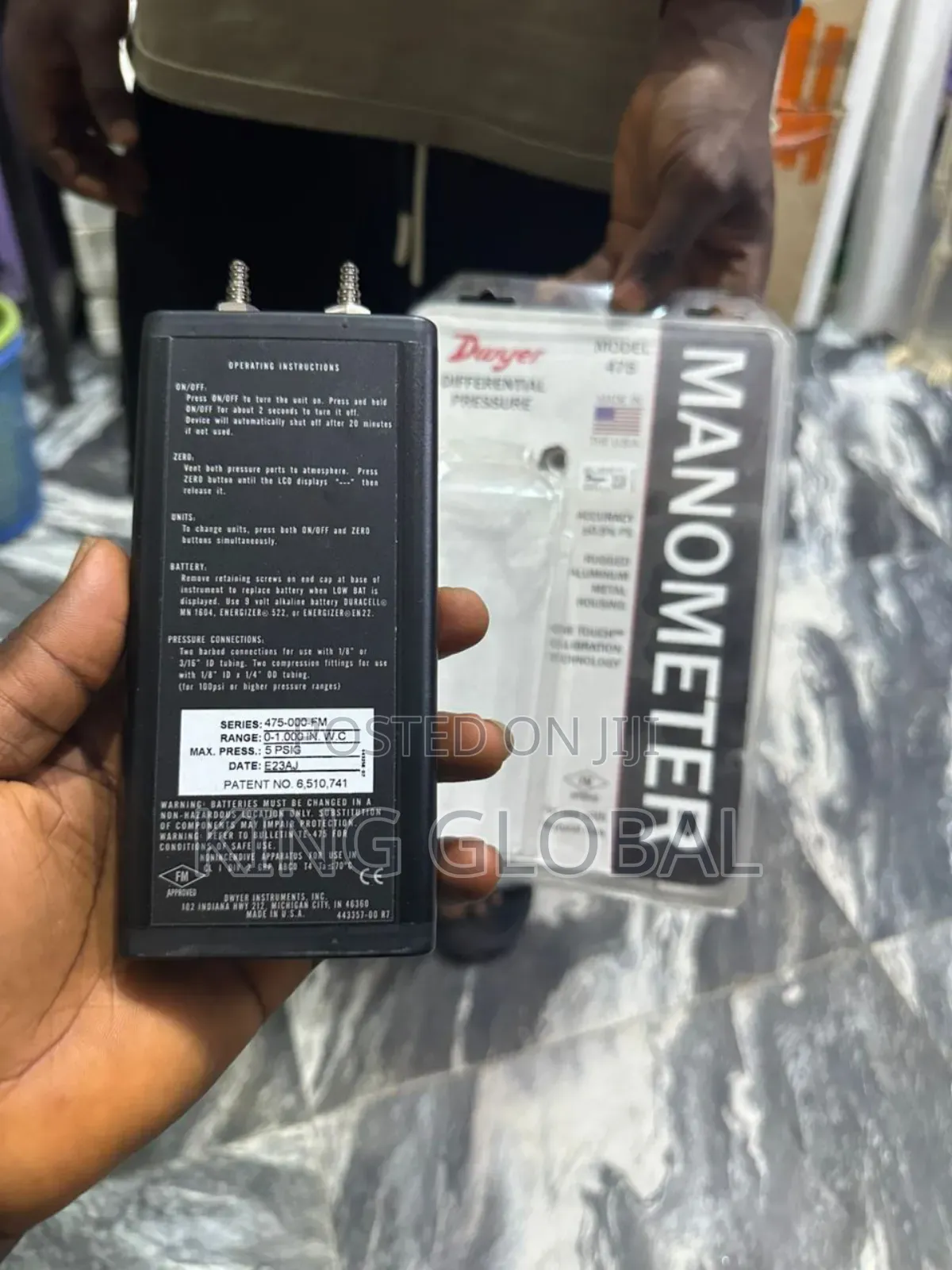 Differential Pressure (Manometer)