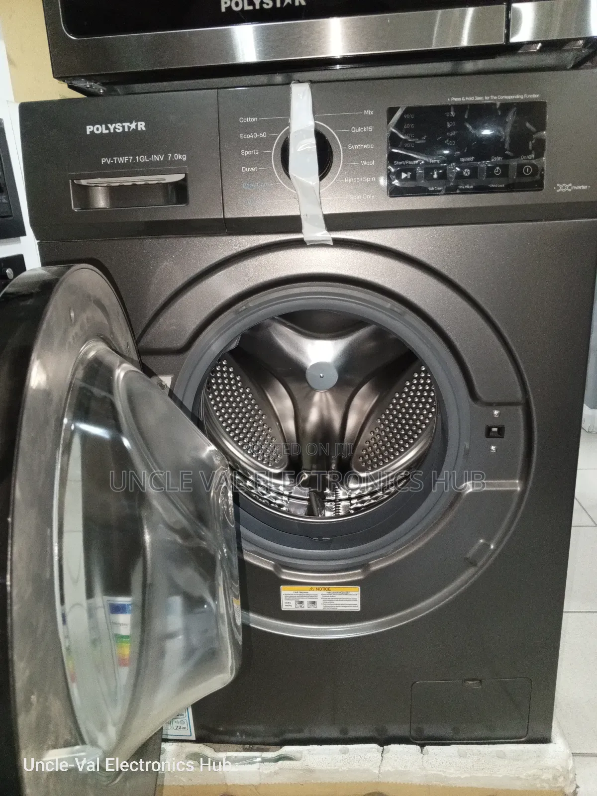 Polystar 7kg Inverter Washing Machine (Front Load)