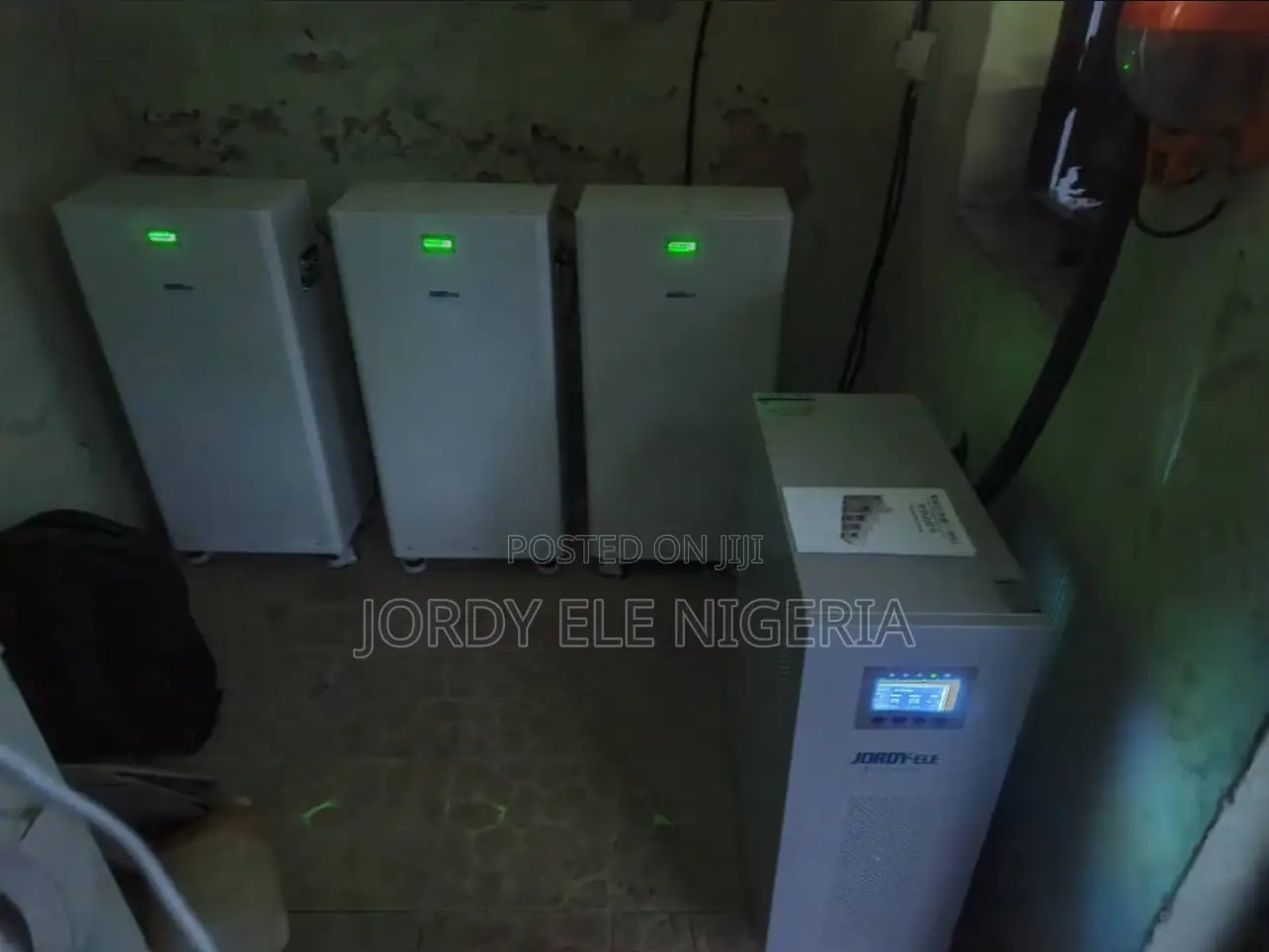 Jordy Ele 25kwh Lithium Battery With Digital Display.