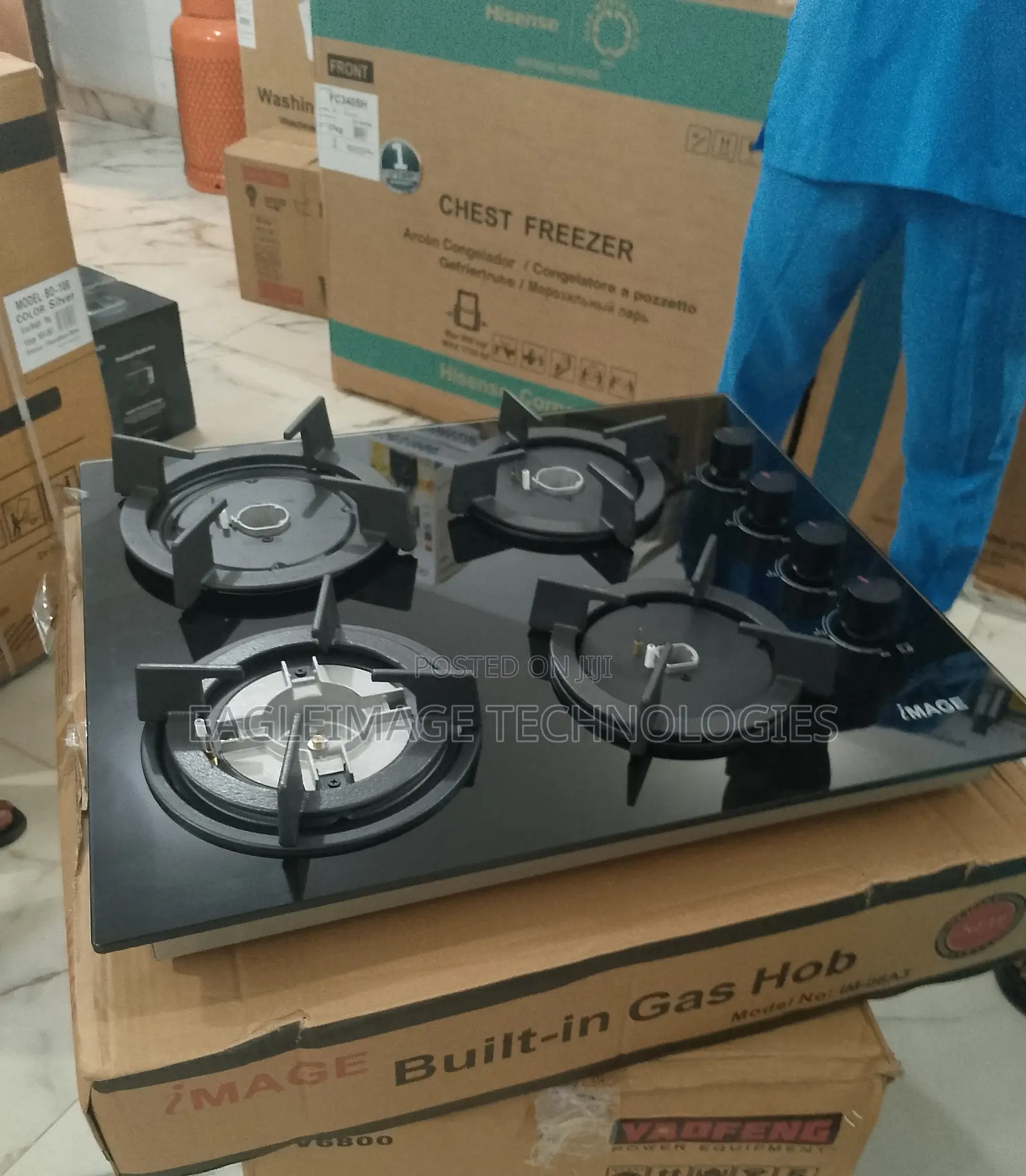 Built-in 4 Gas Burner Hob – Image Model Im-06a3 | Premium Performance