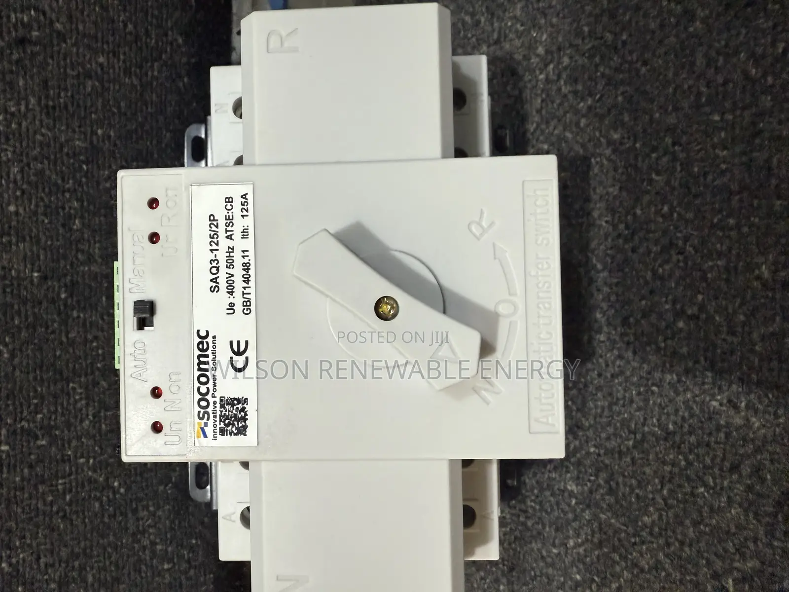 Socomec 125a/2p Automatic Change Over