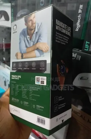 Green Lion Track Smart Watch Black