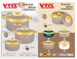 3 PCS Luxury VTCL Insulated Casserole Dish Set