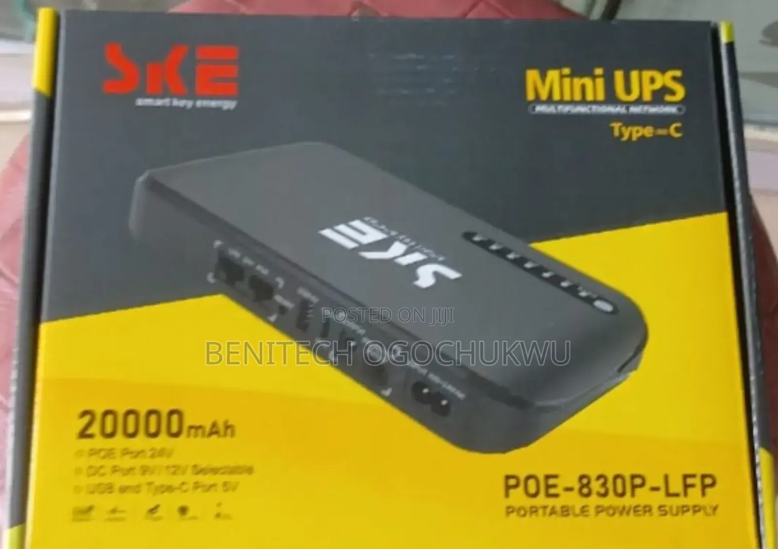 20000 Ske Mini Ups- Types C With Poe-830p-LFP