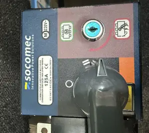 Socomec 125a/4pole Automatic Change Over