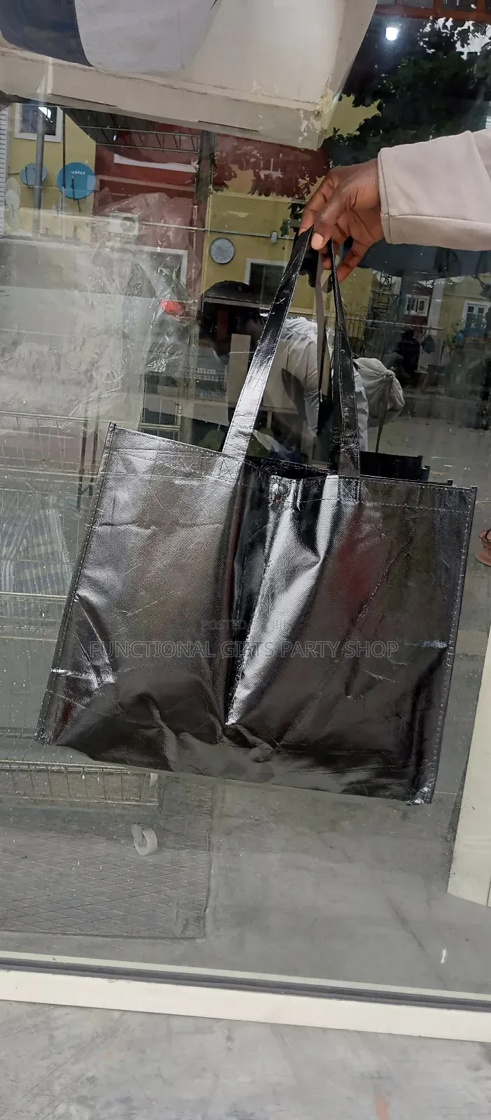 Black Shinning Bag