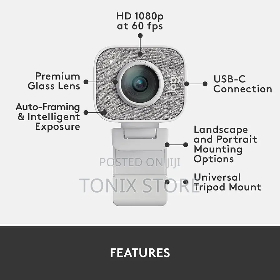 Logitech Creators Streamcam Premium Webcam for Streaming and Content