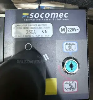 250a/4pole Socomec Automatic Change Over