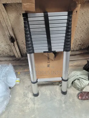 Telescopic Ladder Aluminum 2.8m 5.1m