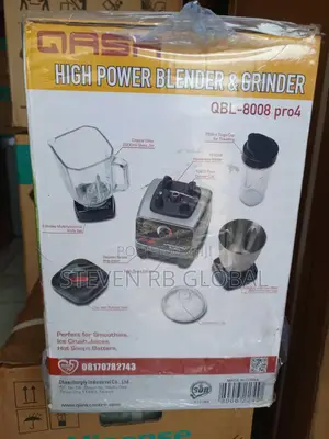 Qasa 1500w High Power Blender Grinder | QBL-8008 Pro4