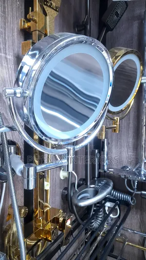 Magnifying Bathroom Led Mirror With Light