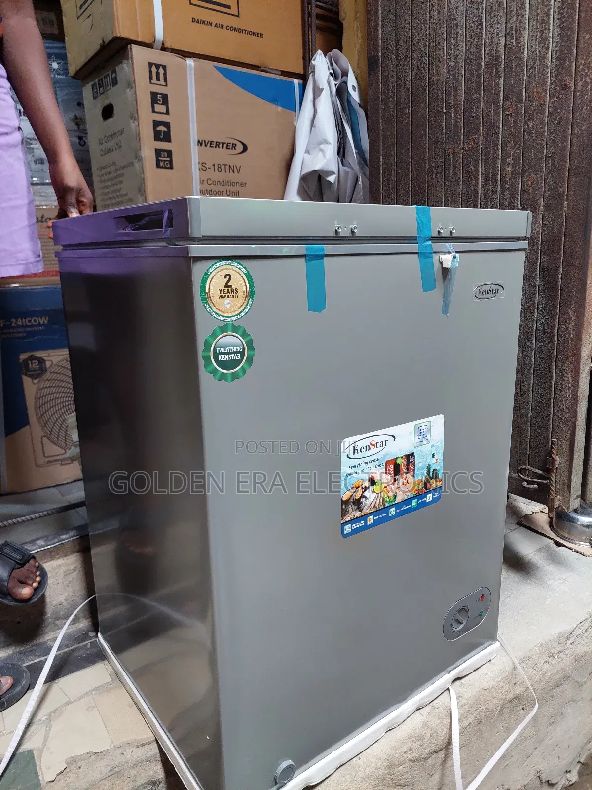 150litrs Kenstar Deep Freezer