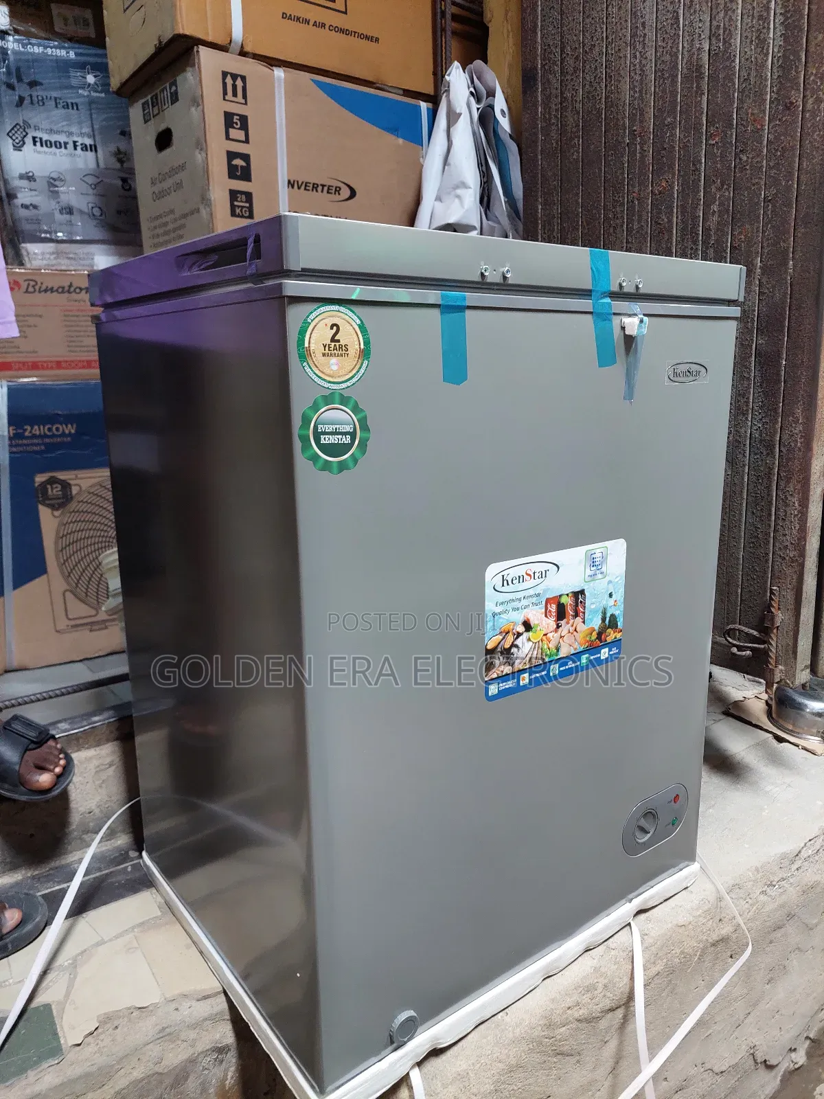 150litrs Kenstar Deep Freezer