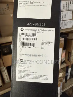 New Laptop HP OmniBook X Flip 14" 16GB Intel Core Ultra 7 SSD 1T