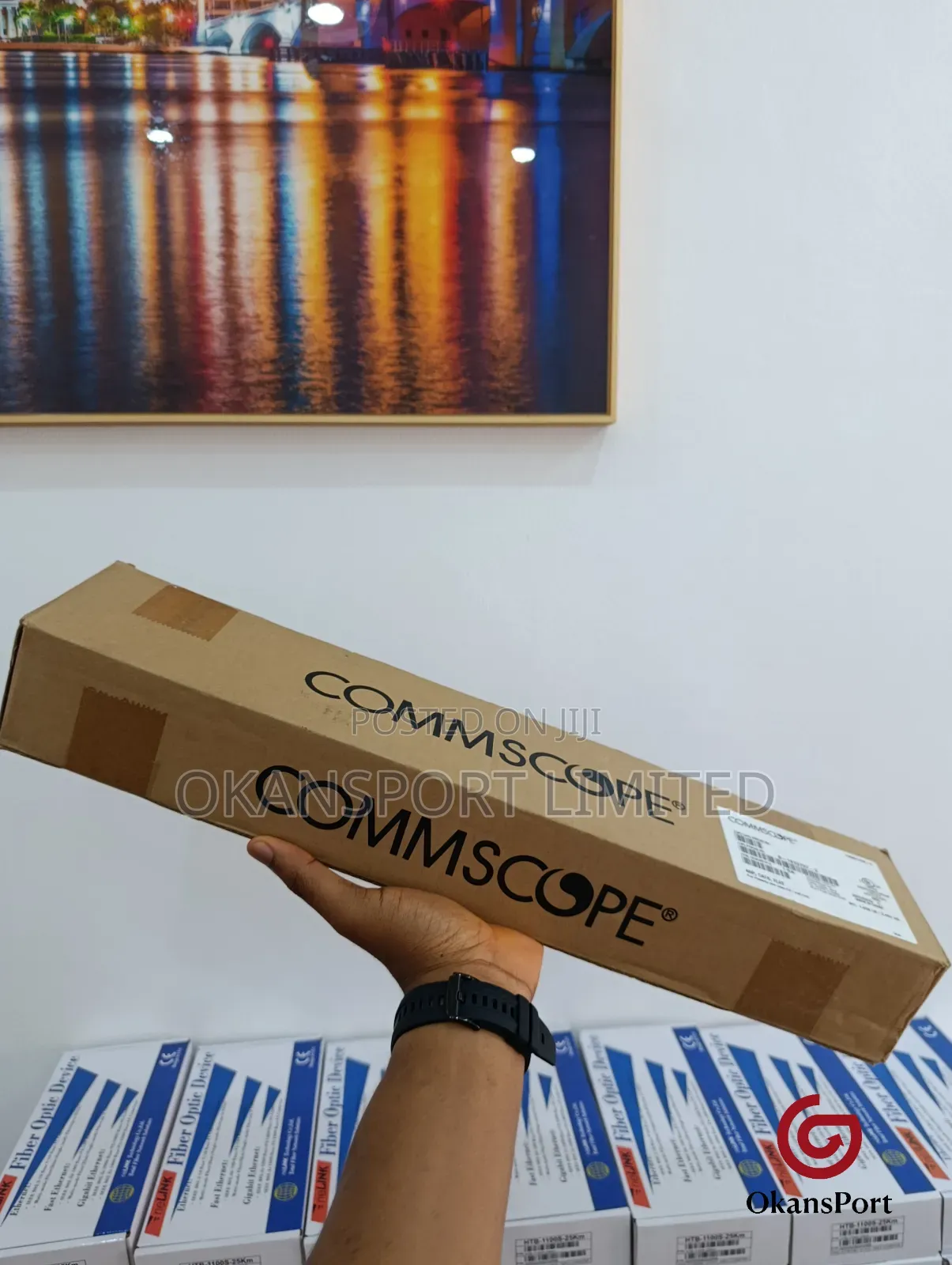 Commscope 48-Port Cat6 Patch Panel – 2u Rackmount Ethernet Module