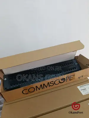 D-Link Commscope 48-Port Cat6 Patch Panel 2u Rackmount Ethernet Module