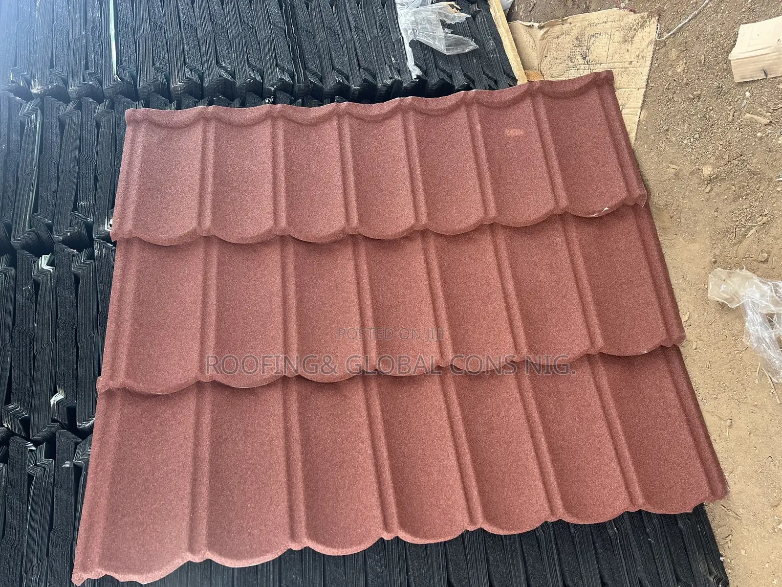 Pure Red Bond Roofing Sheet