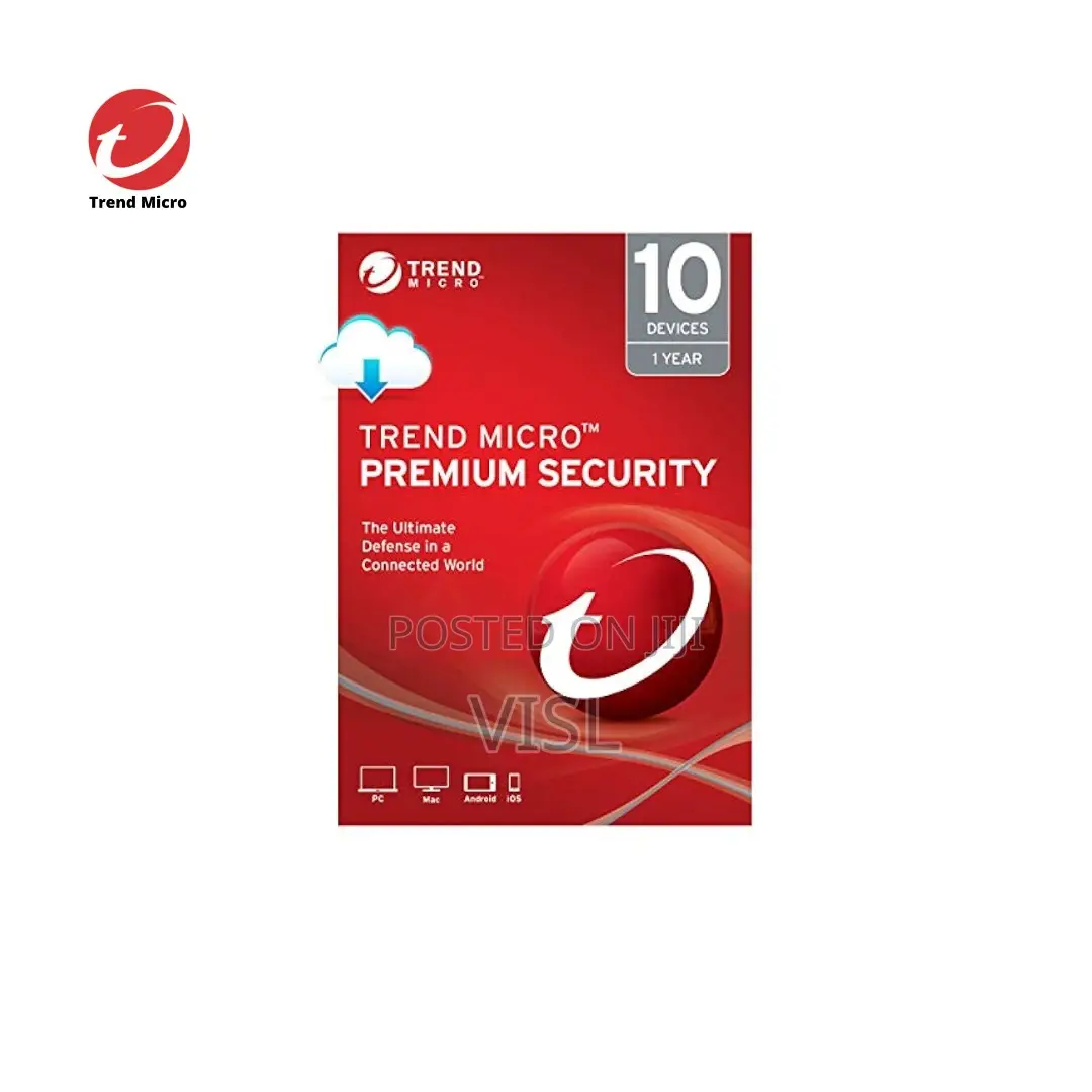 Trend Micro Premium Security (10 Devices) – All-in-One Suite