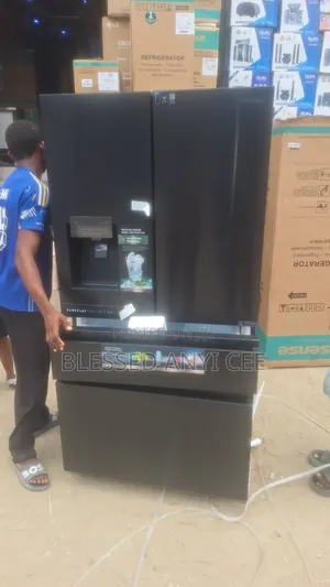 Hisense 560l Bottom Freezer Side by Side Fridge Inverter