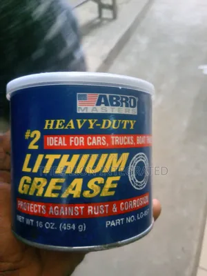 Abro Masters Heavy-Duty #2 Lithium Grease.