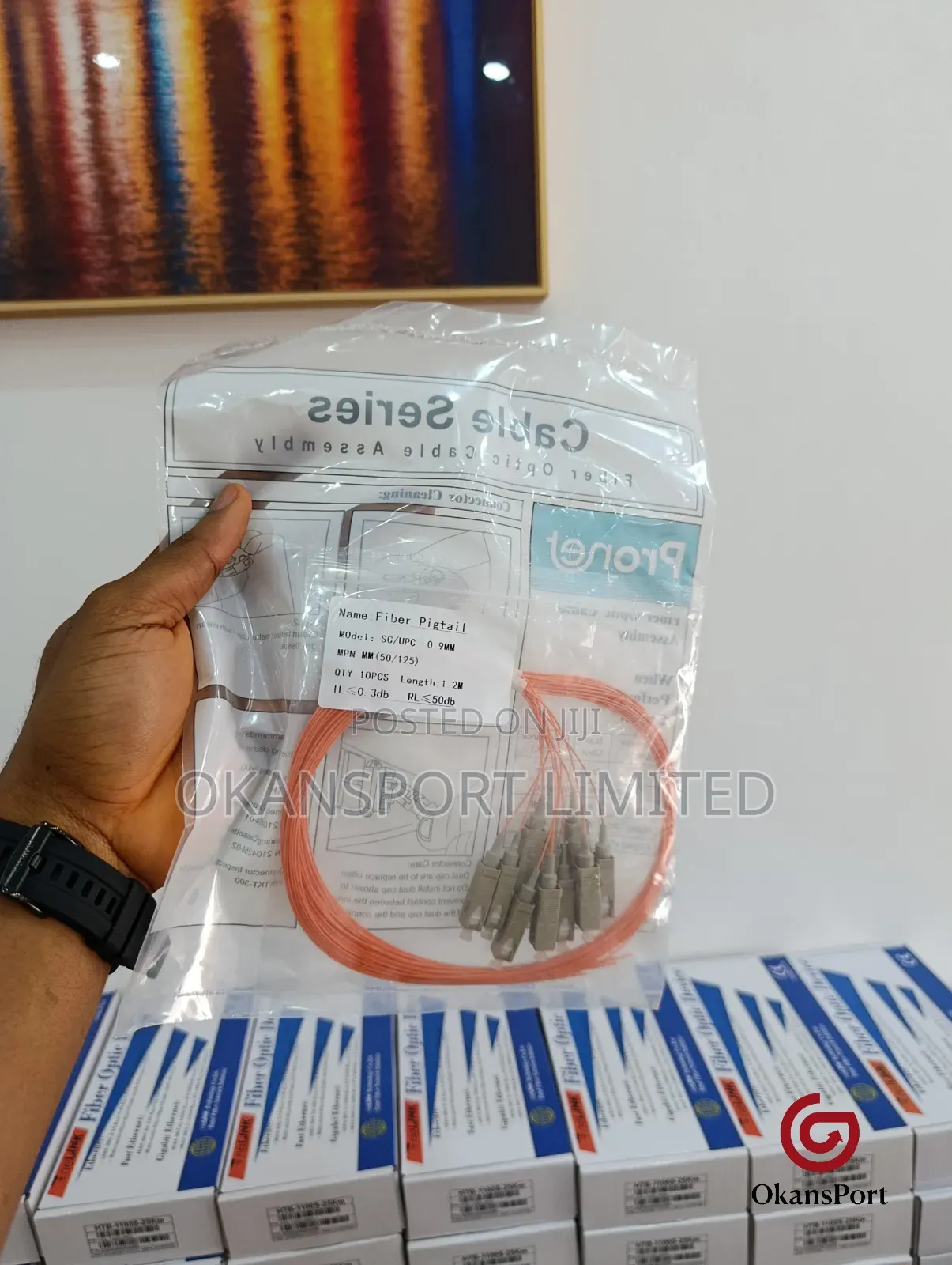 Fiber Pigtail Sc/Upc Mm Sm – Fiber Optic Cable Assembly