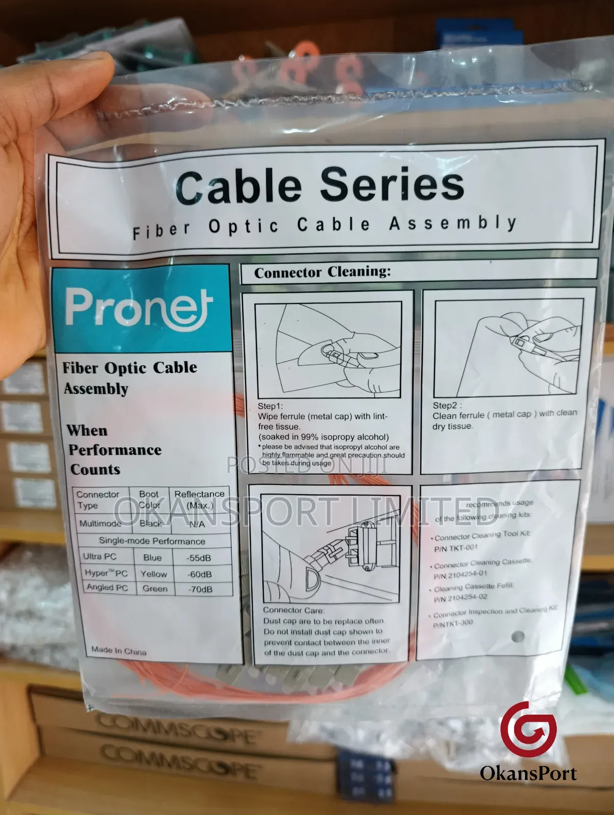 Fiber Pigtail Sc/Upc Mm Sm – Fiber Optic Cable Assembly