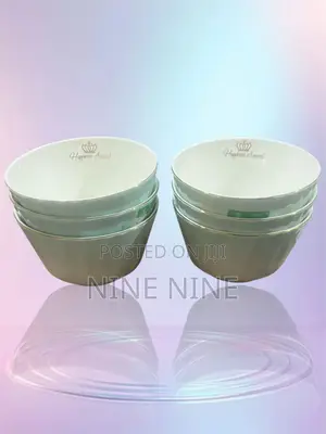 6pcs Simple Style Ceramic Bowls (L-002)