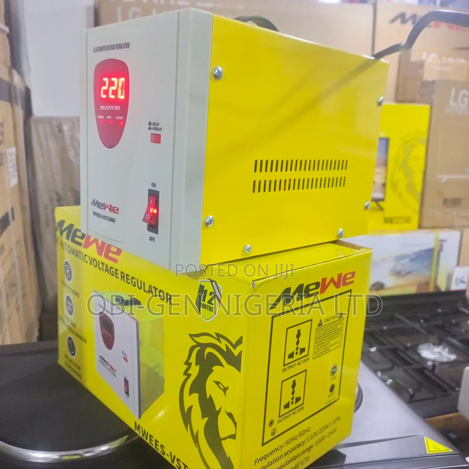 Mewe Stabilizer 2000w Mwees-vst2000 Set