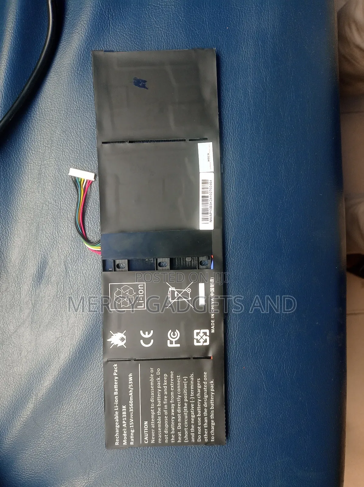 Ap13b3k Rechargeable Laptop Battery