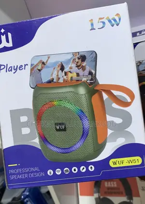 Wuf-W51 Wireless Portable Speaker With Sound Bass