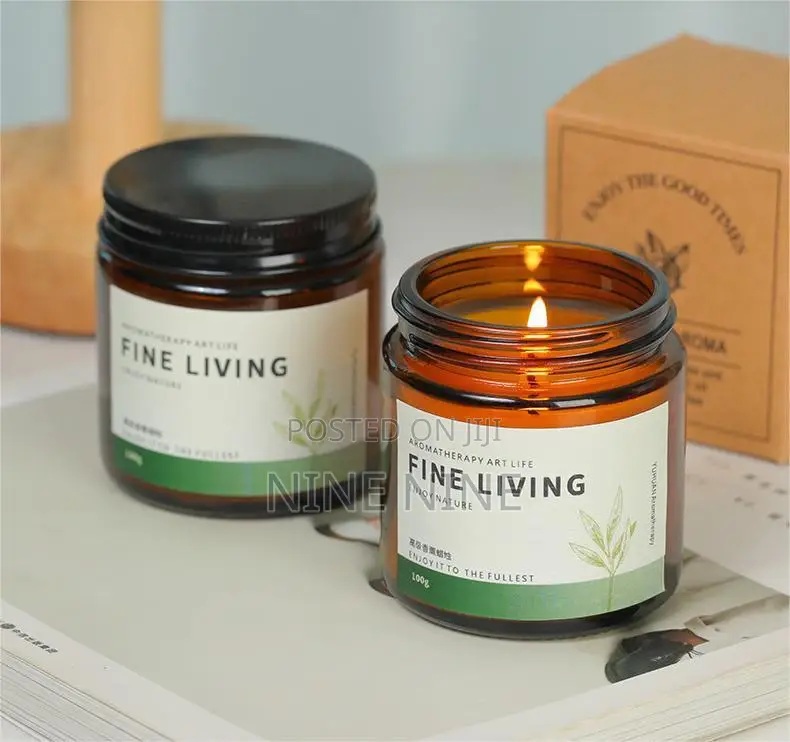 2pcs Fine Living Scented Candles