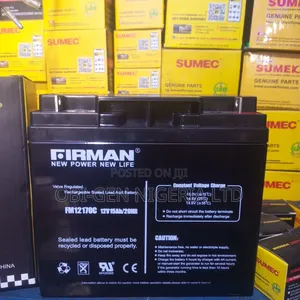 Firman Genuine Battery Fm12170c 12v 15ah/20hr Set