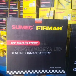 Firman Genuine Battery Fm12170c 12v 15ah/20hr Set