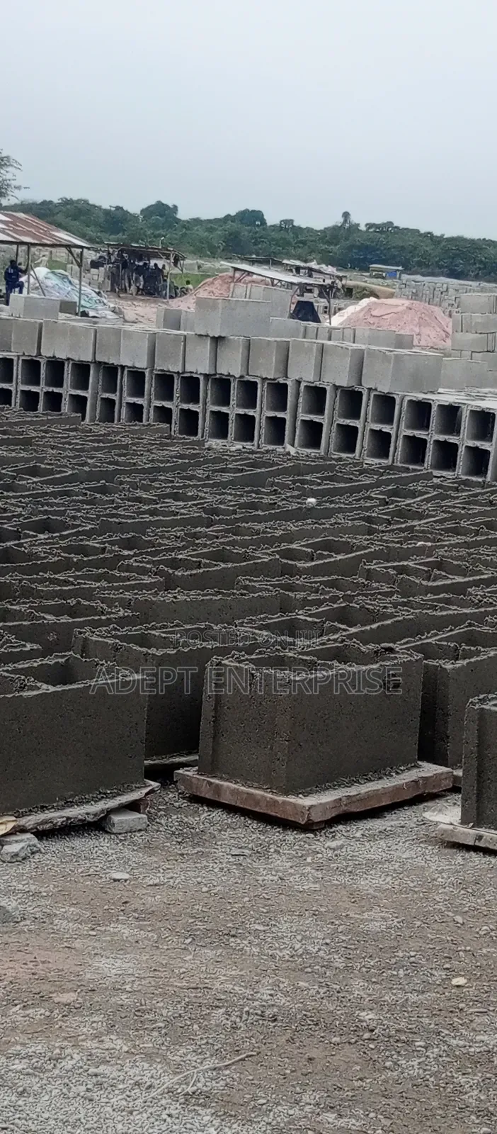 Vibrated Sandcreate Blocks