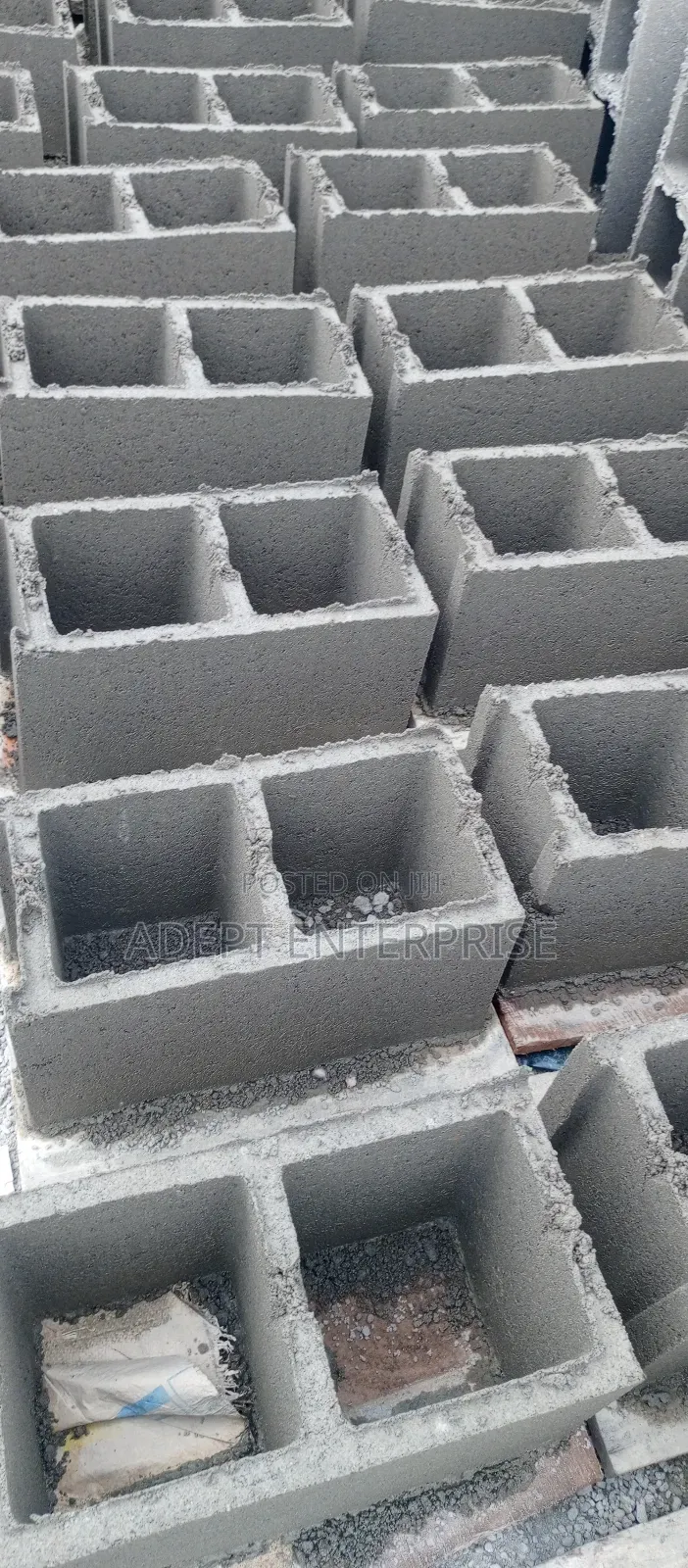 Vibrated Sandcreate Blocks