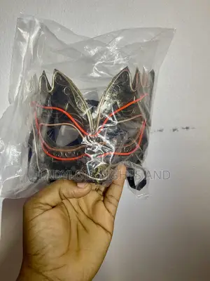 Led Cosplay Flashing Face Mask