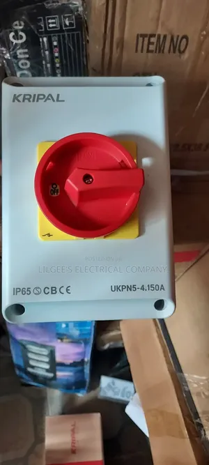 Authentic Kripal 150 Amps 4 Pole Isolator Switch