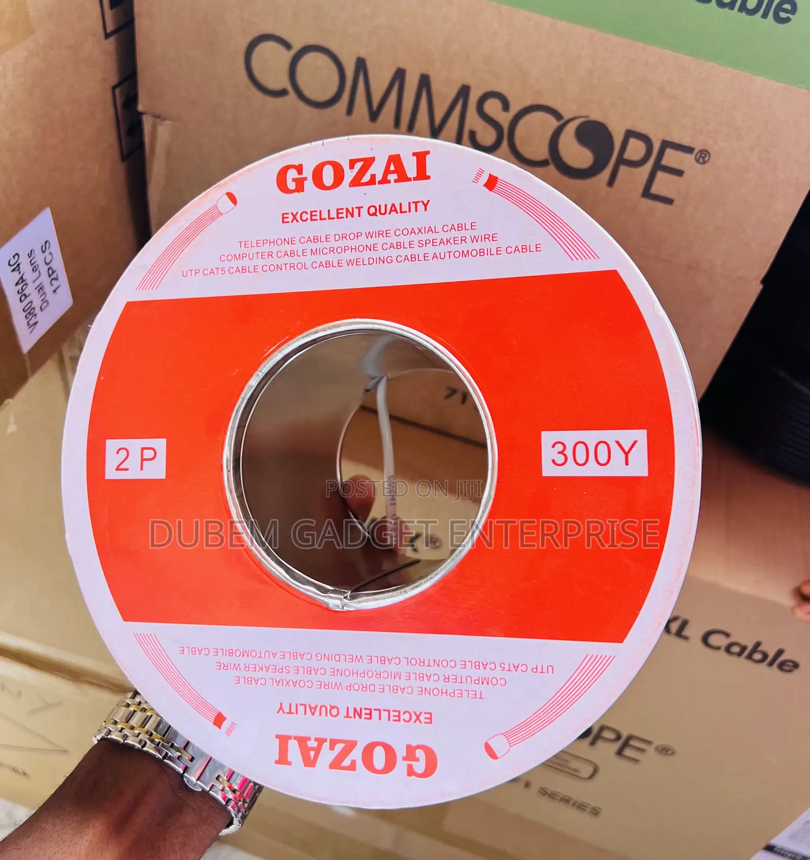 High Quality 2pair Cable 300yard 